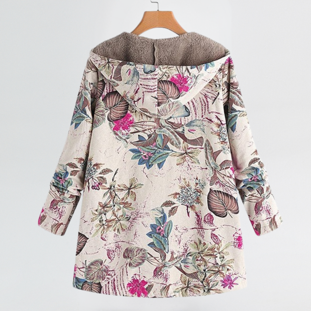 Women’s Vintage Floral Print Jacket