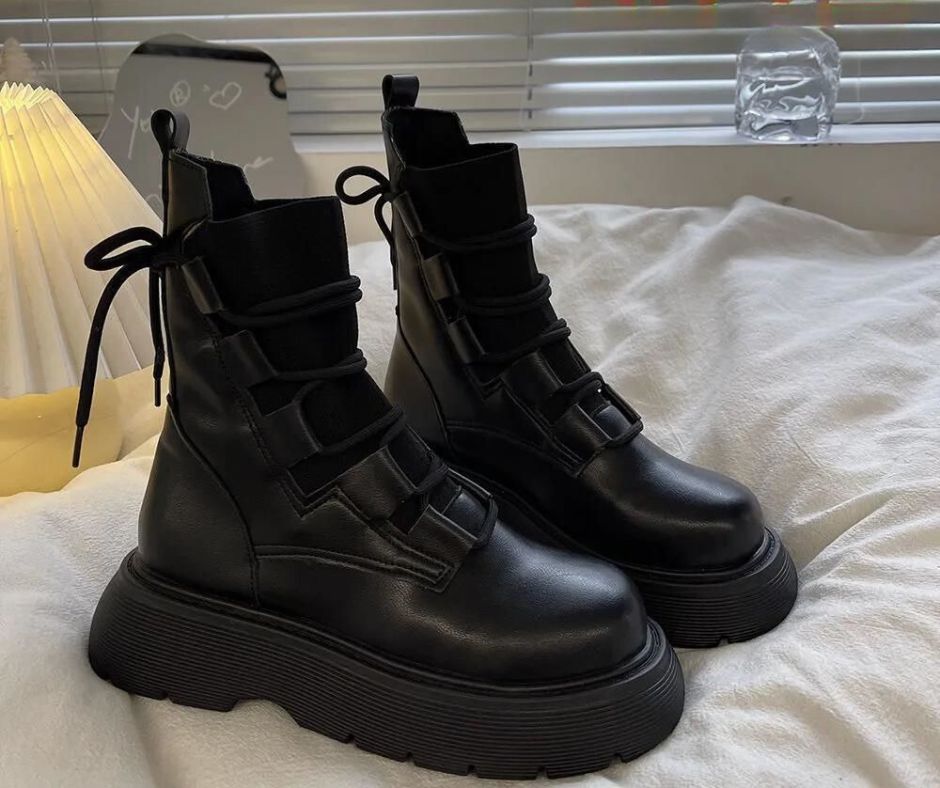 Women’s Winter Boots, Lined, Non-Slip, Warm Synthetic Leather Outdoor Boots