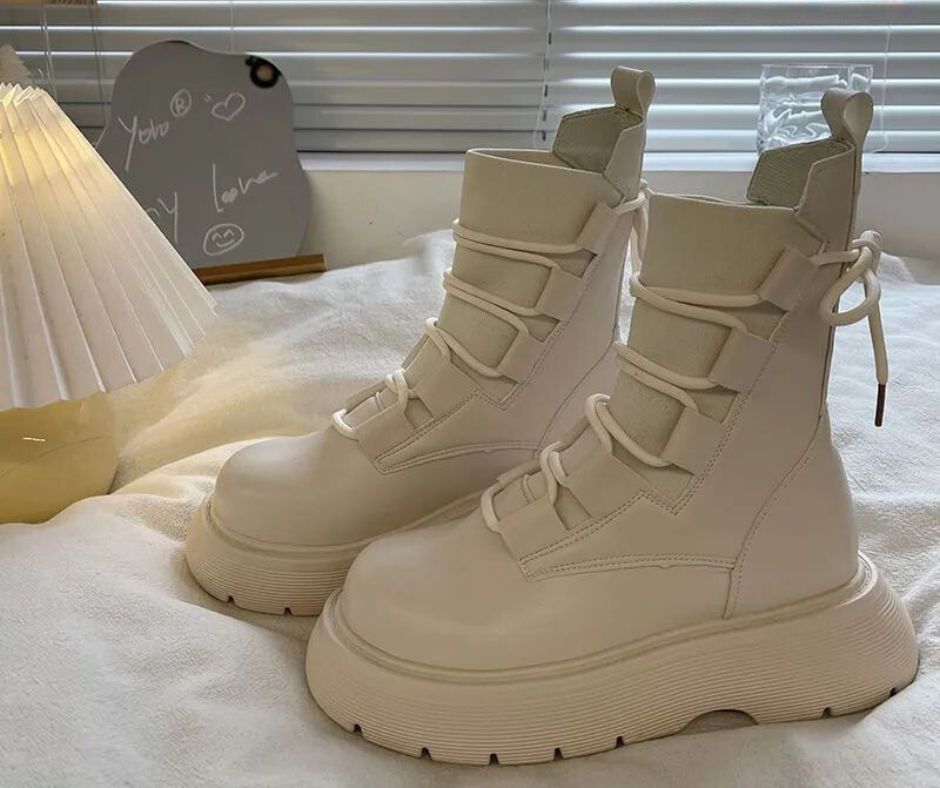 Women’s Winter Boots, Lined, Non-Slip, Warm Synthetic Leather Outdoor Boots