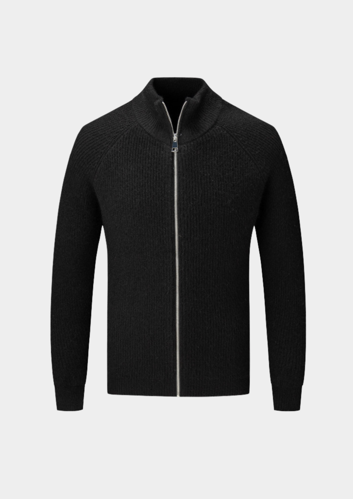 Belmont 100% Wool Zip Cardigan