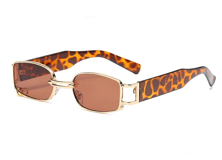 Men’s Rectangular Frame Sunglasses