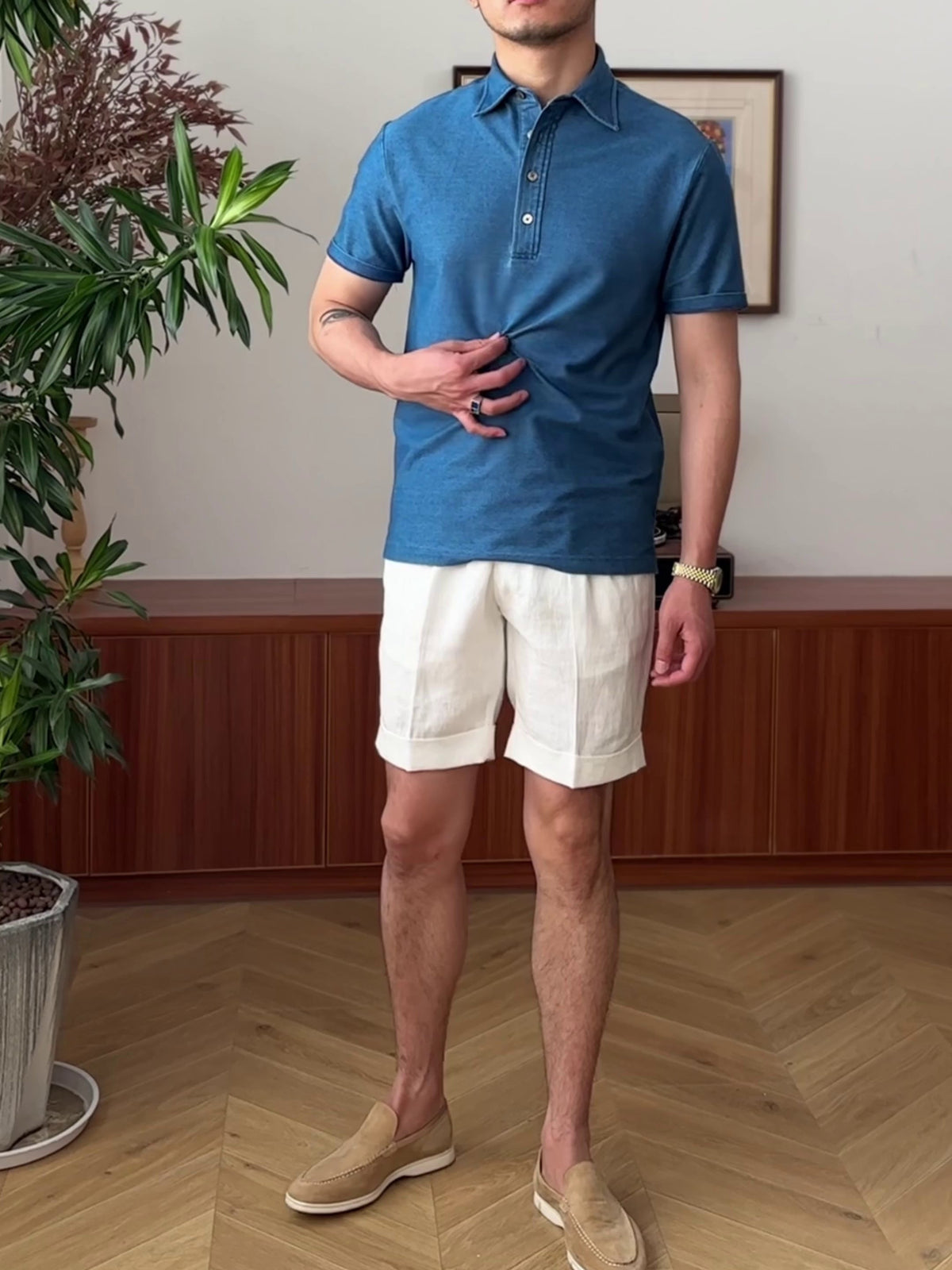 Men's Modern Collar Polo