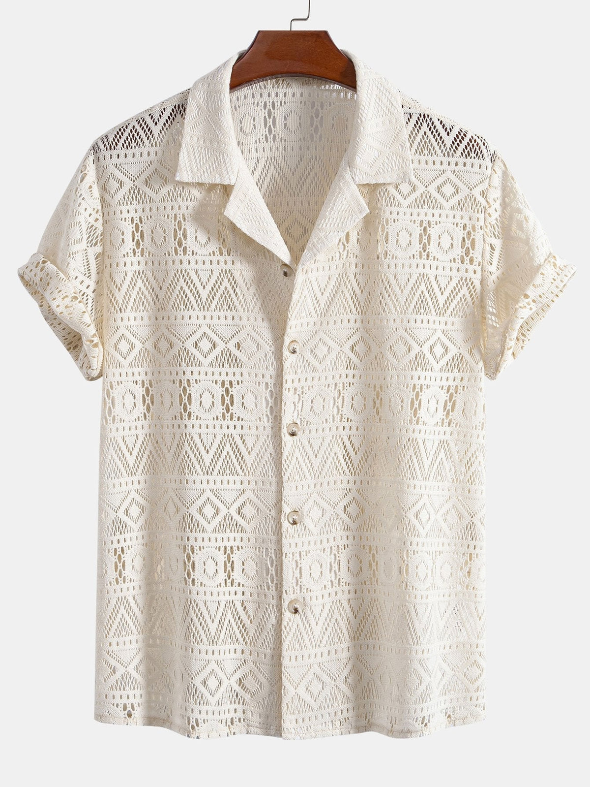 Men’s Short Sleeve Shirt and Shorts Set