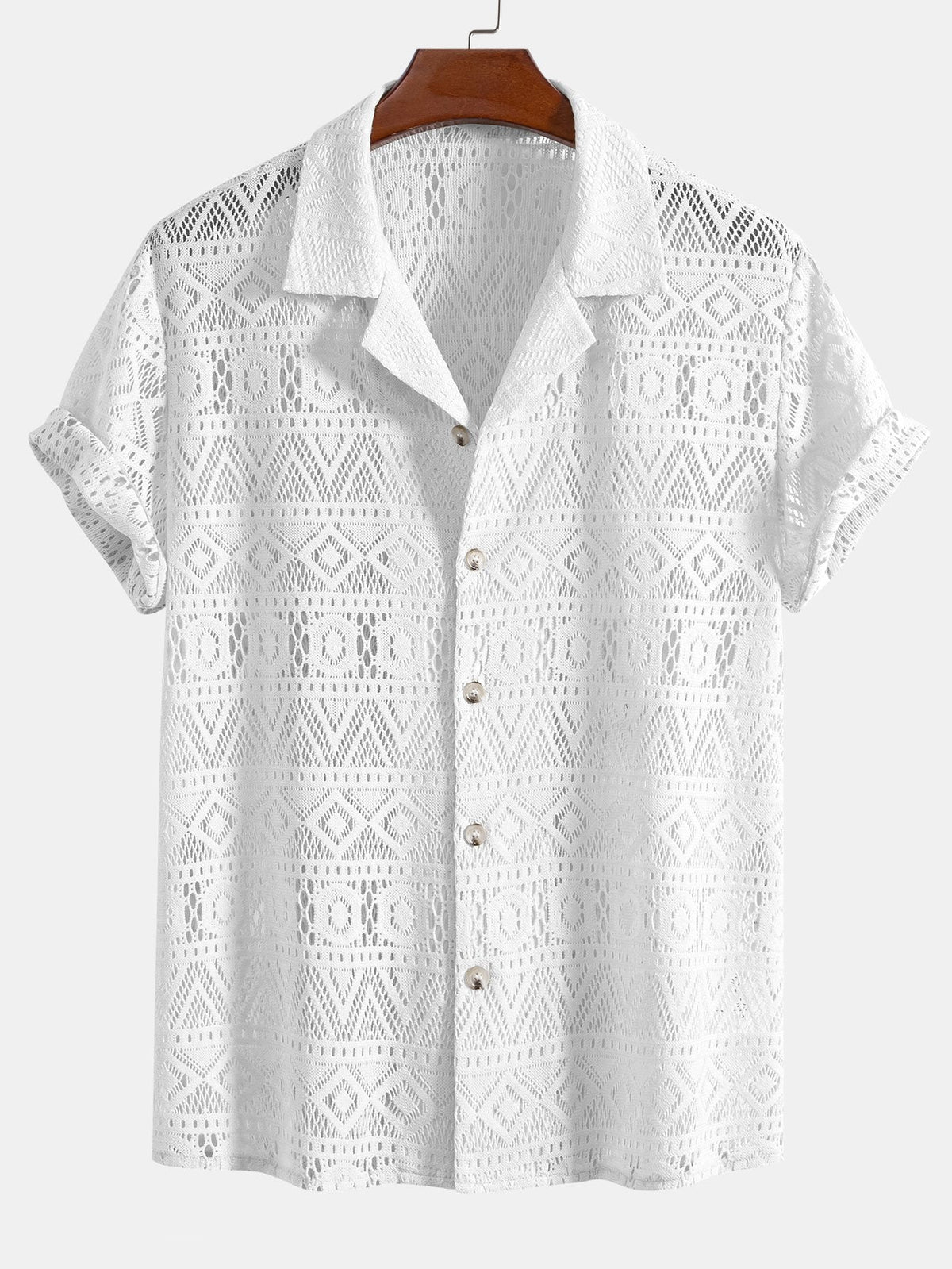Men’s Short Sleeve Shirt and Shorts Set