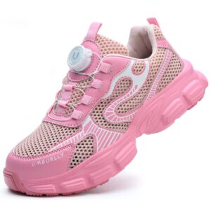Women’s Safety Shoes with Steel Toe Cap, Breathable, Lightweight, Puncture-Resistant Work Shoes