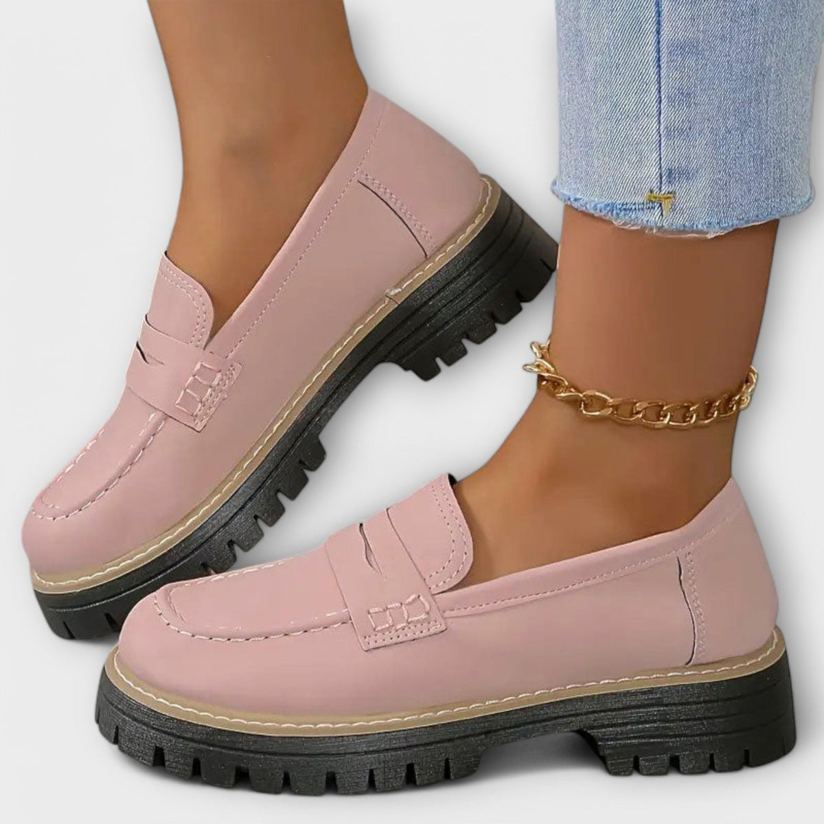 Women’s Suede Loafers, Comfortable Slip-On Casual Shoes